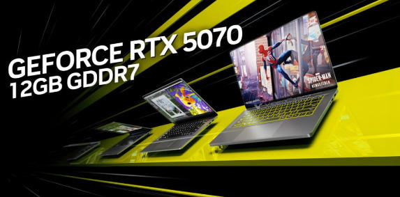 英伟达12GB显存的RTX 5070笔记本GPU现已正式发布